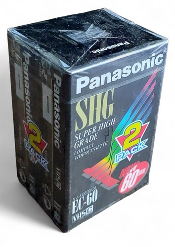 Panasonic vhs 2 pack - vhs-c,